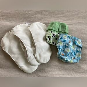 GroVia Cloth Hybrid Diapers - set of 2